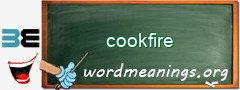 WordMeaning blackboard for cookfire